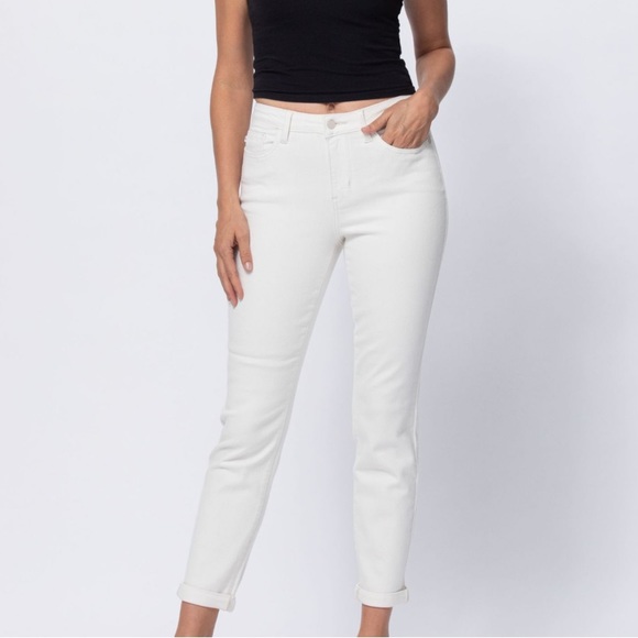 NWTjudyblue88452whiteboyfriendhirisejean30”